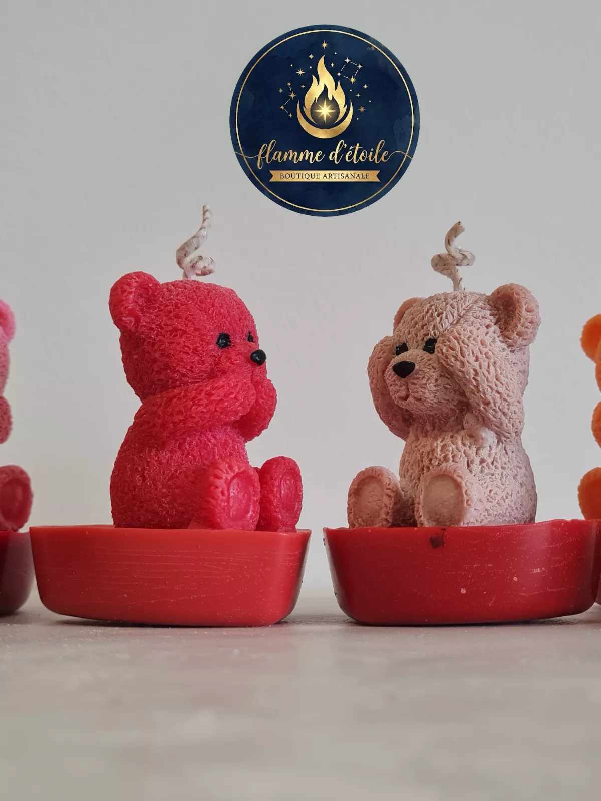 Ourson sur son coeur